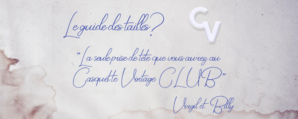 Citation sur papier vintage Casquette Vintage CLUB