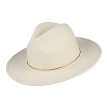 Chapeau Fedora blanc