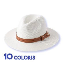 Chapeau Panama Cuba Libre avec marqué dix coloris