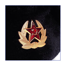 Insigne soviétique chapka noire